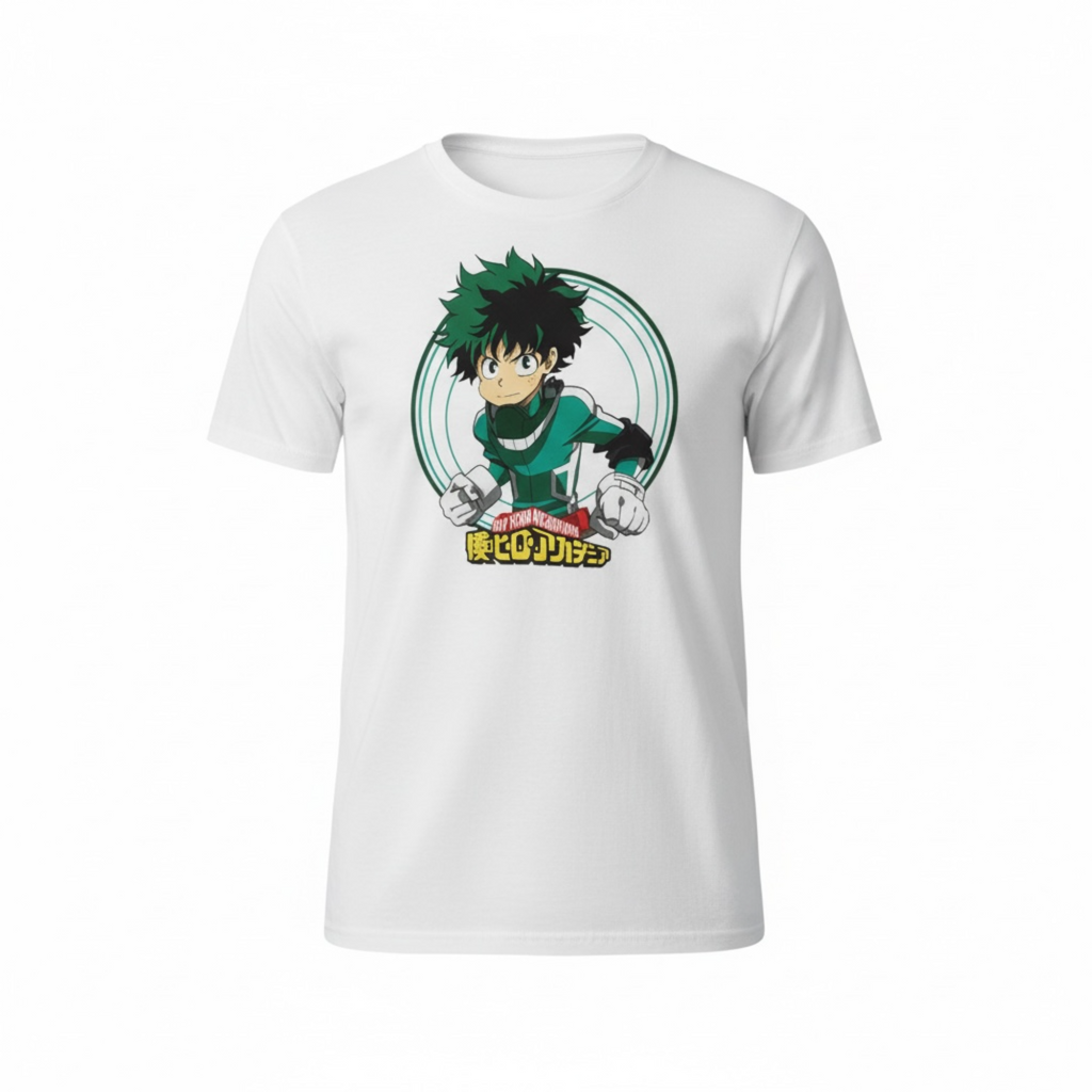 Anime  Unisex  My Hero  Academia  Style T-Shirt  Cotton