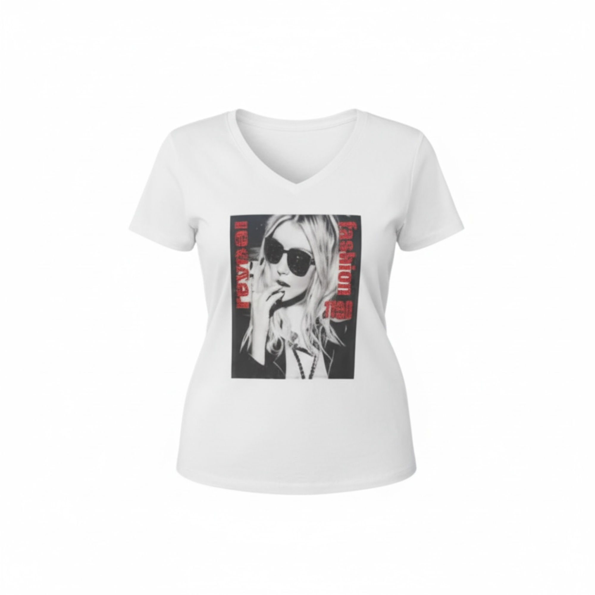 Fashion T-Shirt – Trendy Casual Short Sleeve Tee