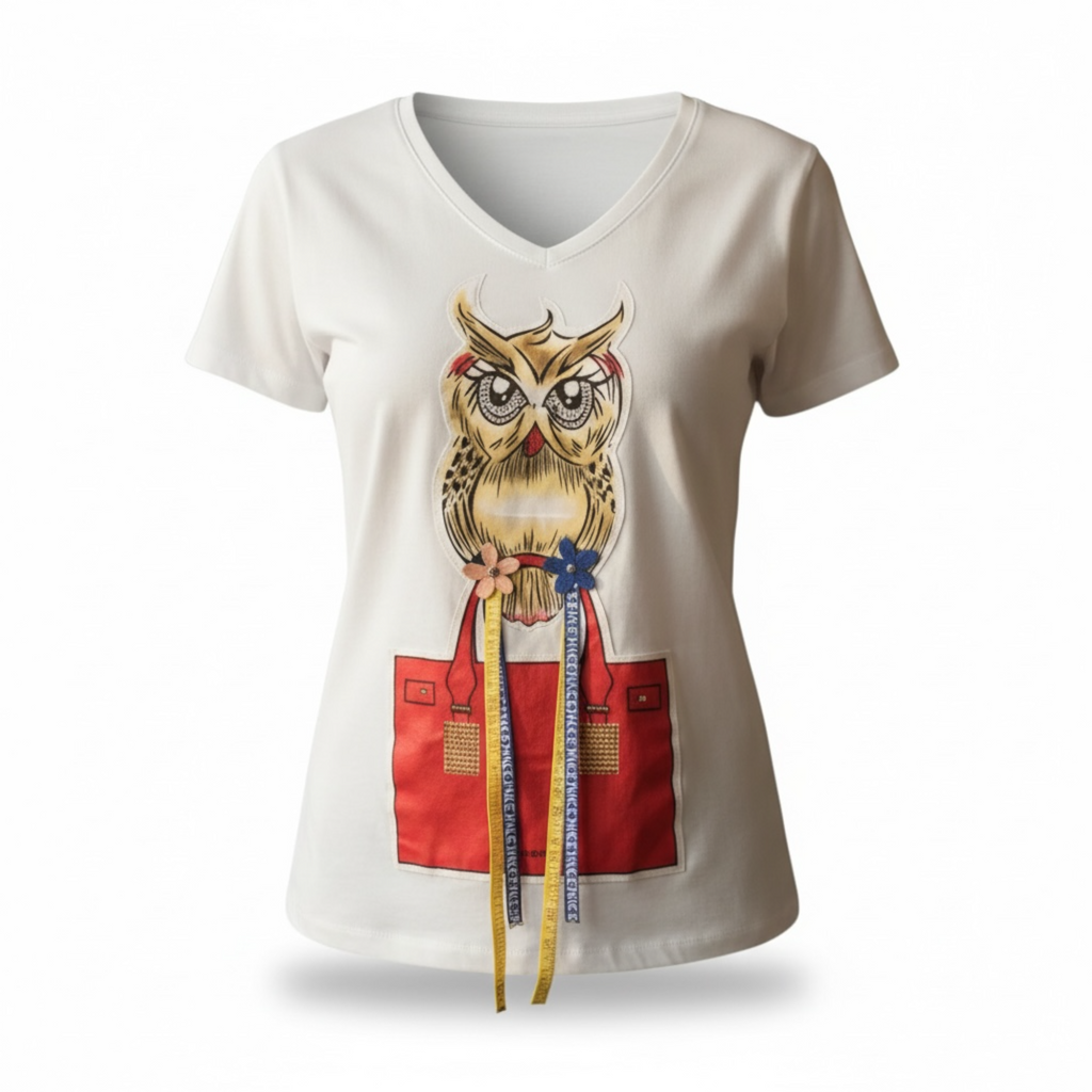 Fashion T-Shirt – Trendy Casual Short Sleeve Tee