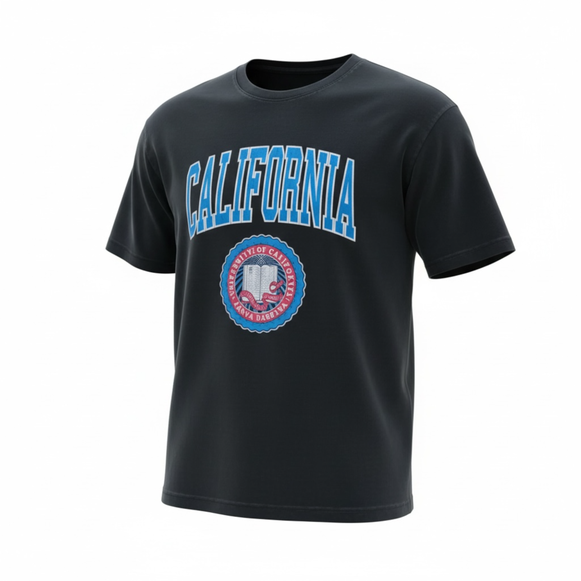 California Men’s T-Shirt – High Quality Cotton, Classic Print, Comfortable Casual Wear