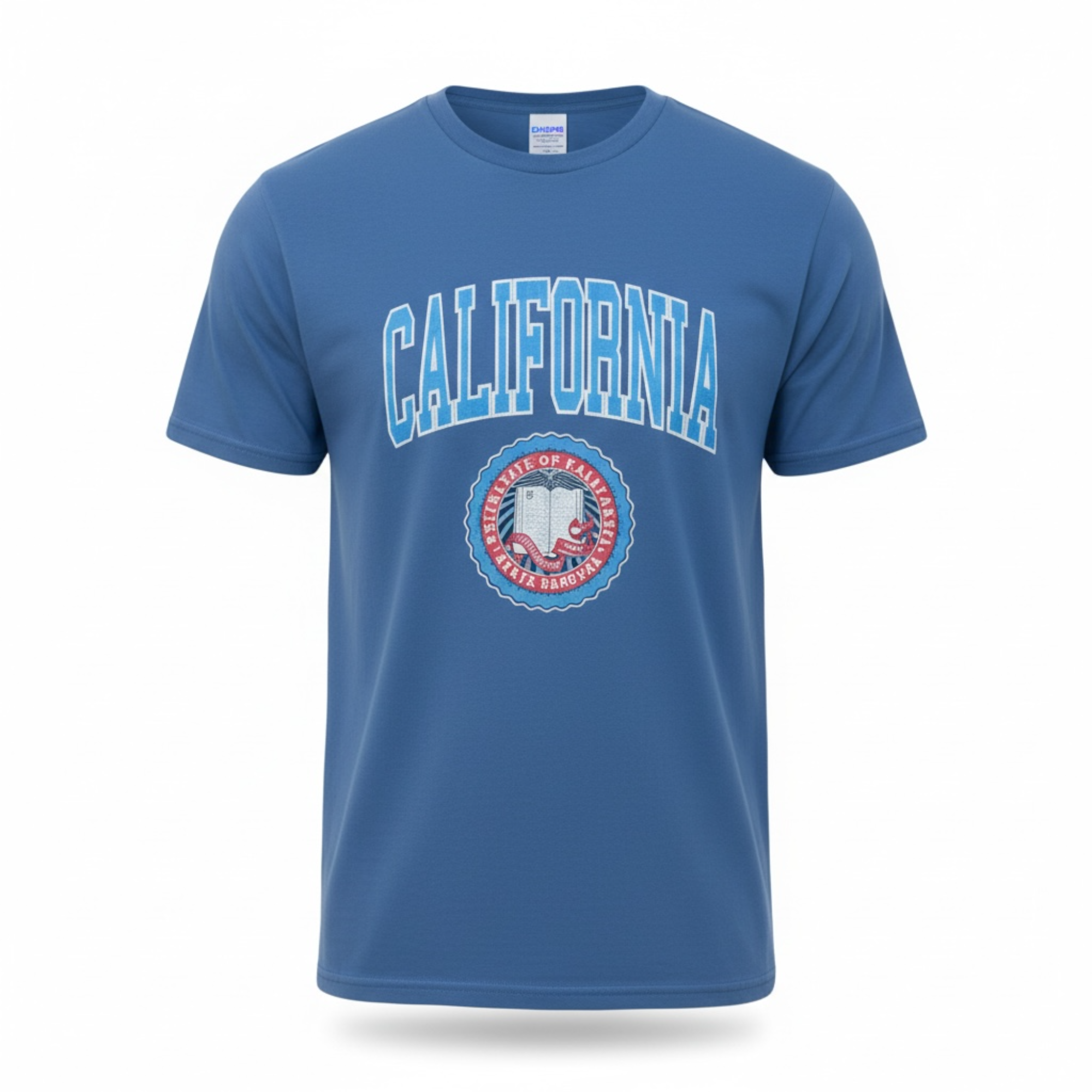 California Men’s T-Shirt – High Quality Cotton, Classic Print, Comfortable Casual Wear