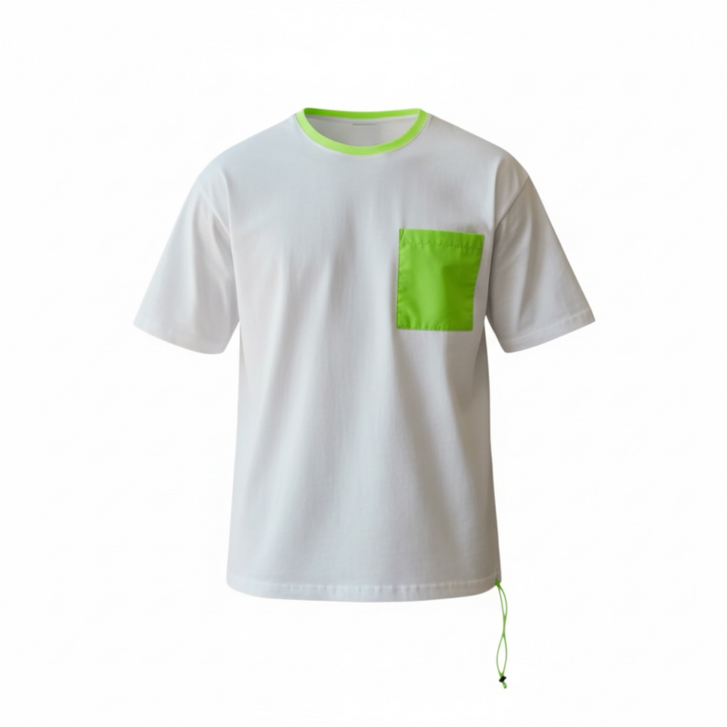 Men’s Fashion Cotton T-Shirt – Italian Street Design, High Quality Fabric, Front Print