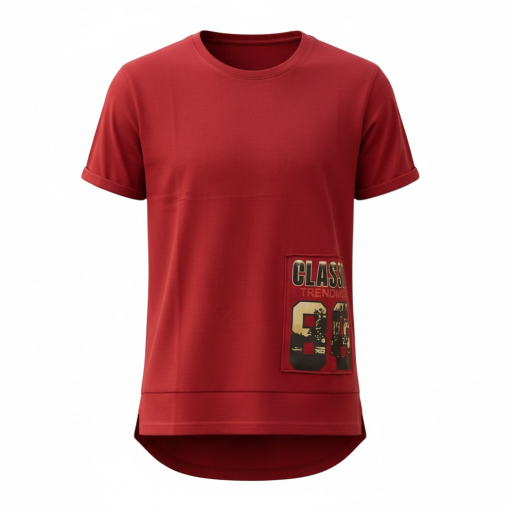Men’s  Graphic Cotton T-Shirt – Soft Premium Fabric, Front & Back Print, Casual Streetwear Tee