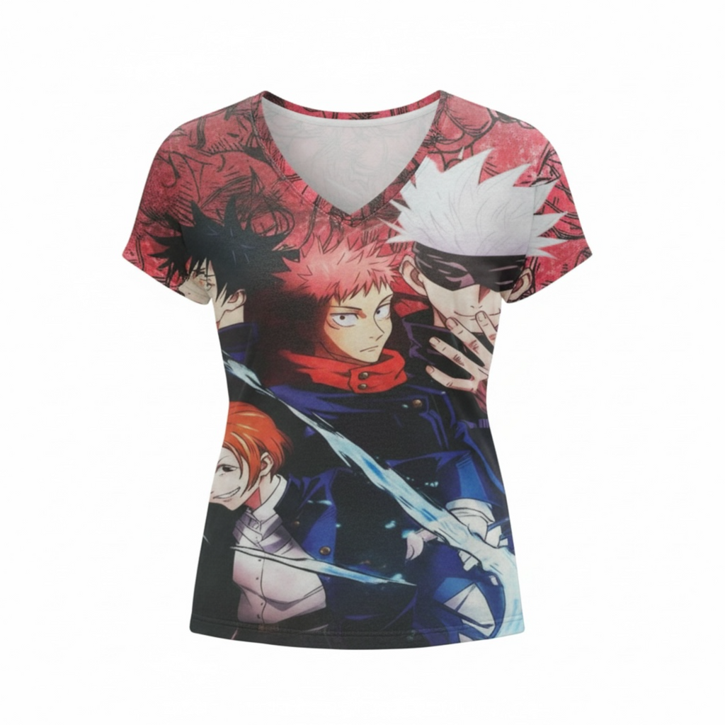 Dark Sorcerer Anime Style T-Shirt – Graphic Tee