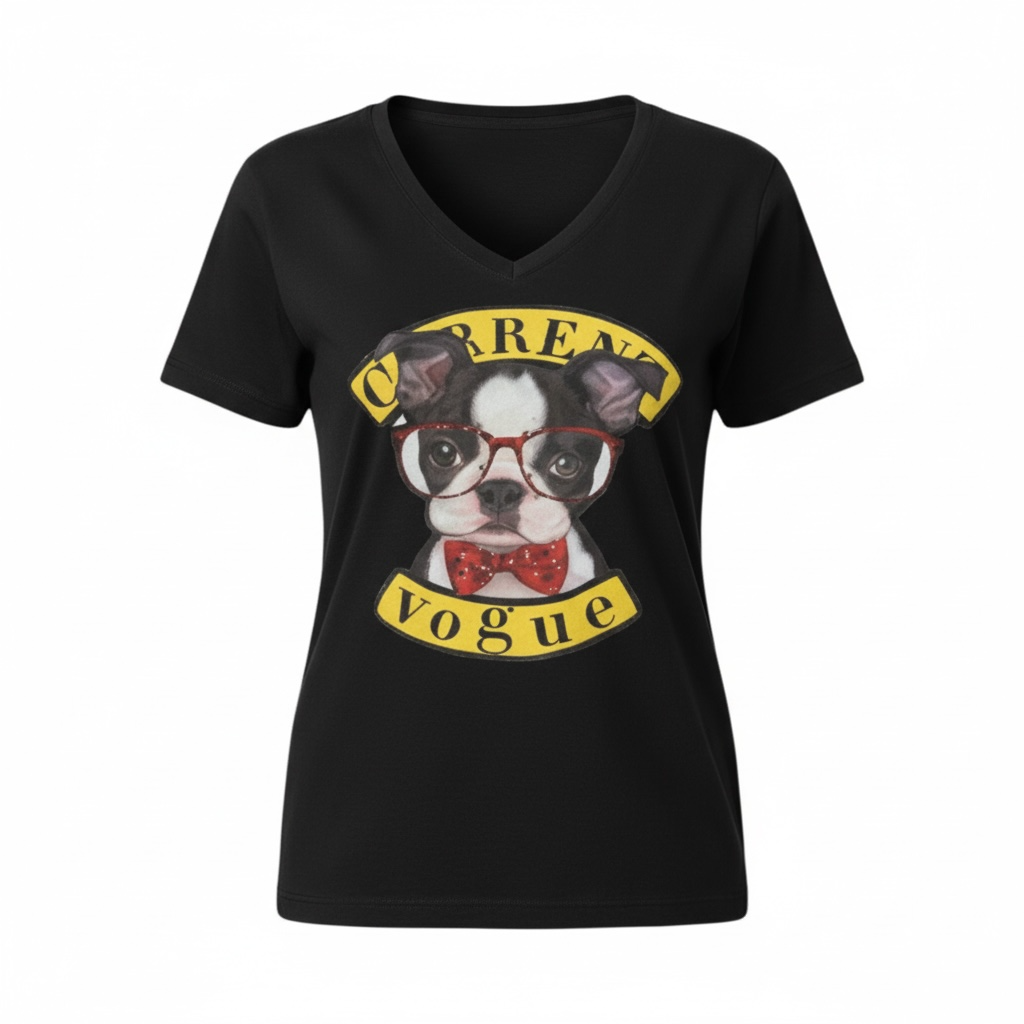 Fashion T-Shirt – Trendy Casual Short Sleeve Tee