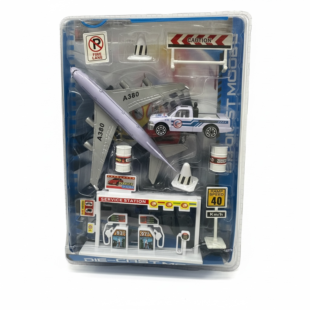 ✈️🌟 Die-Cast Model Airplane Set 🛩️✨