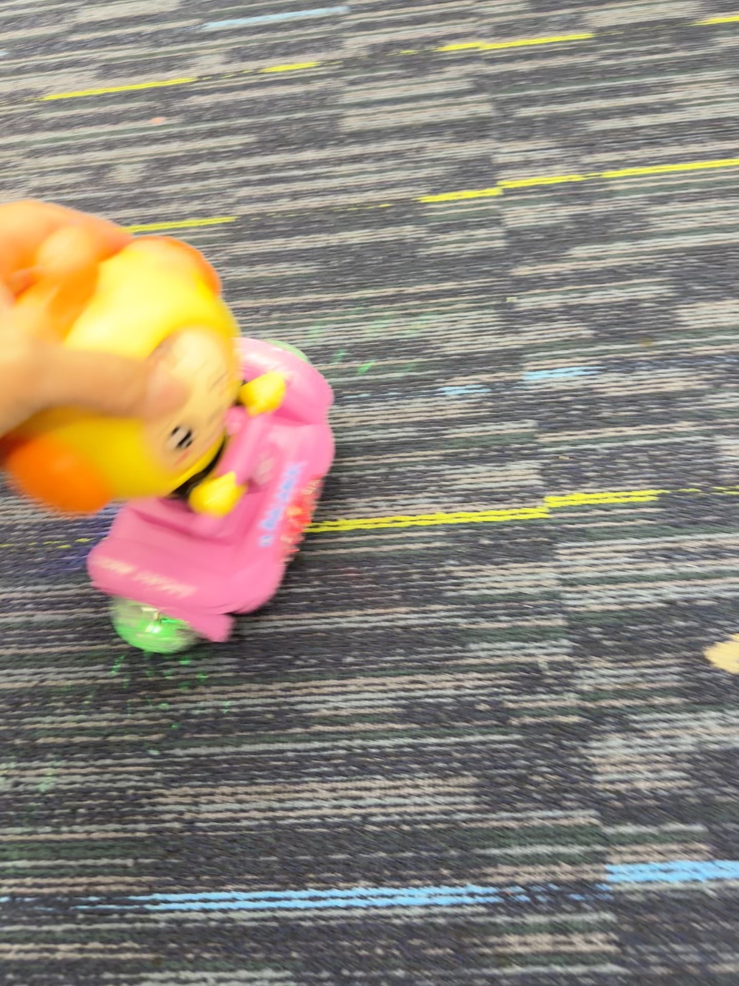 Kids Balance Car Dinosaur Version with Lights and Music, Cute Ride-On Balance Toy, Interactive Push Car for Toddlers Ages 3+