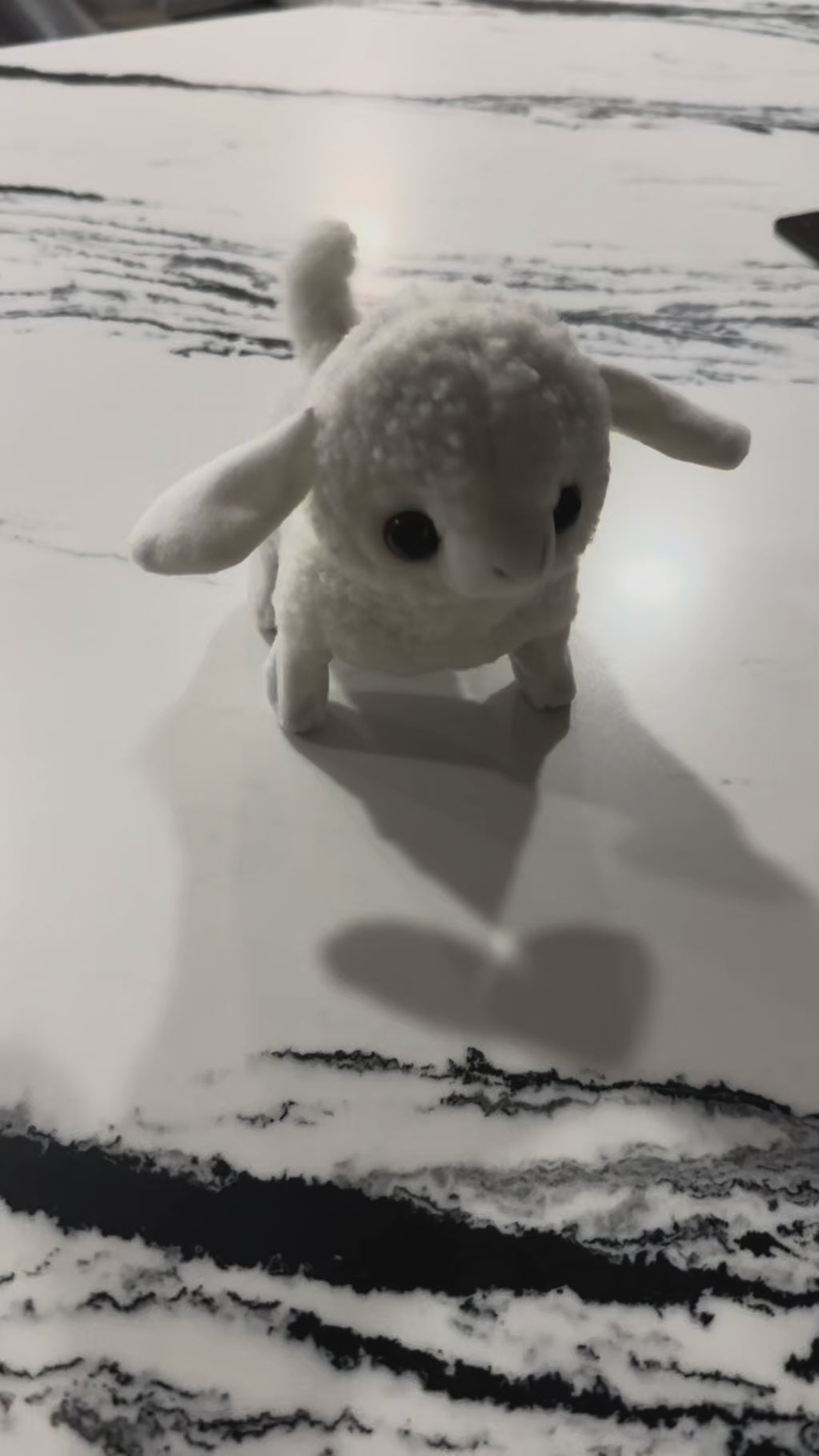 Walking Lamb Plush Toy – Cute Pets Series Interactive Stuffed Animal