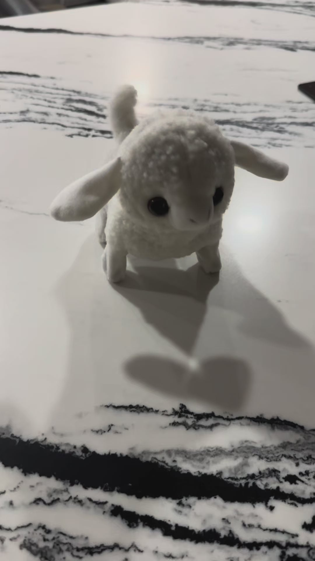 Walking Lamb Plush Toy – Cute Pets Series Interactive Stuffed Animal