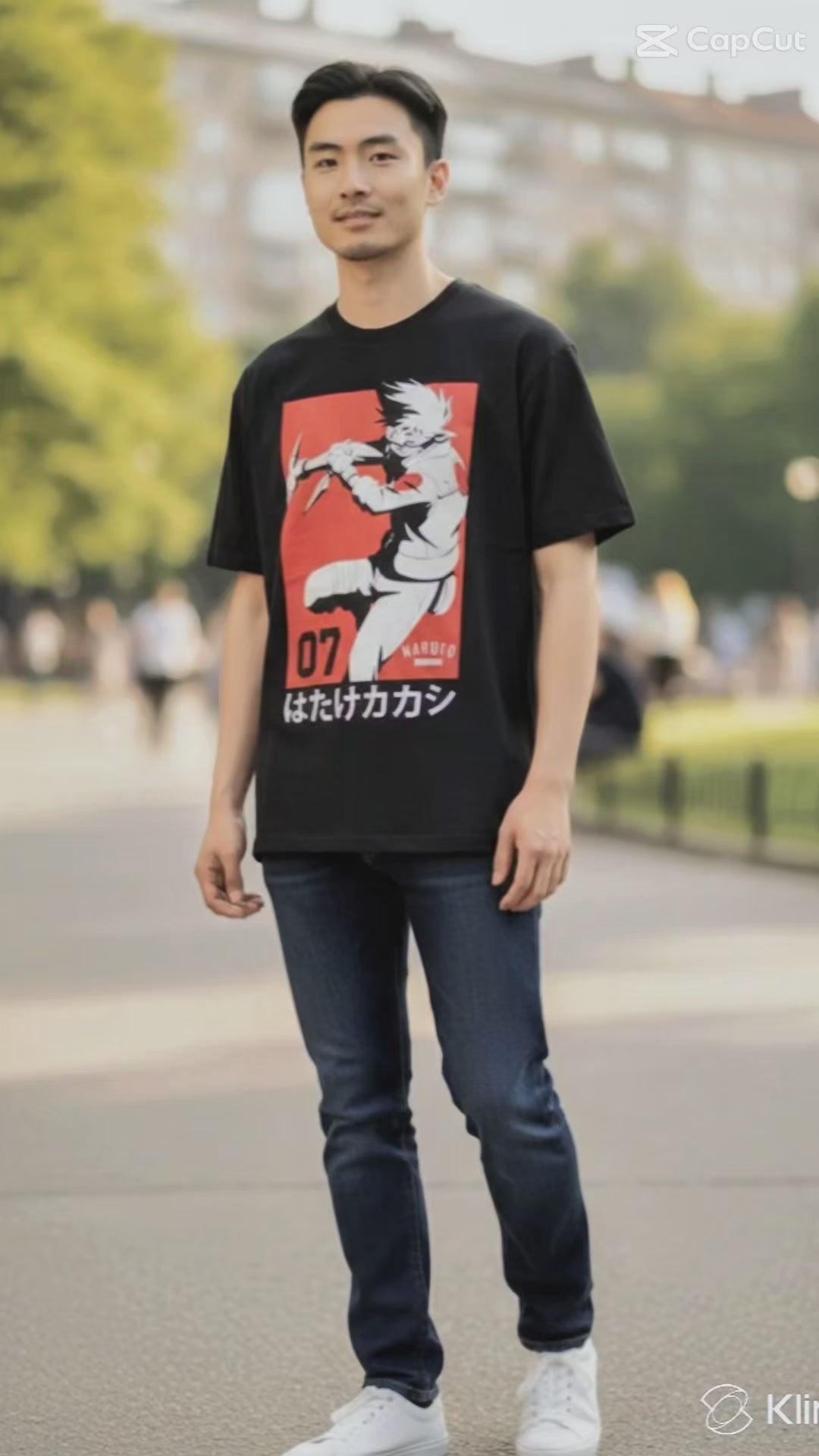 Ninja Warrior Style Graphic T-Shirt – Casual Tee  Adults