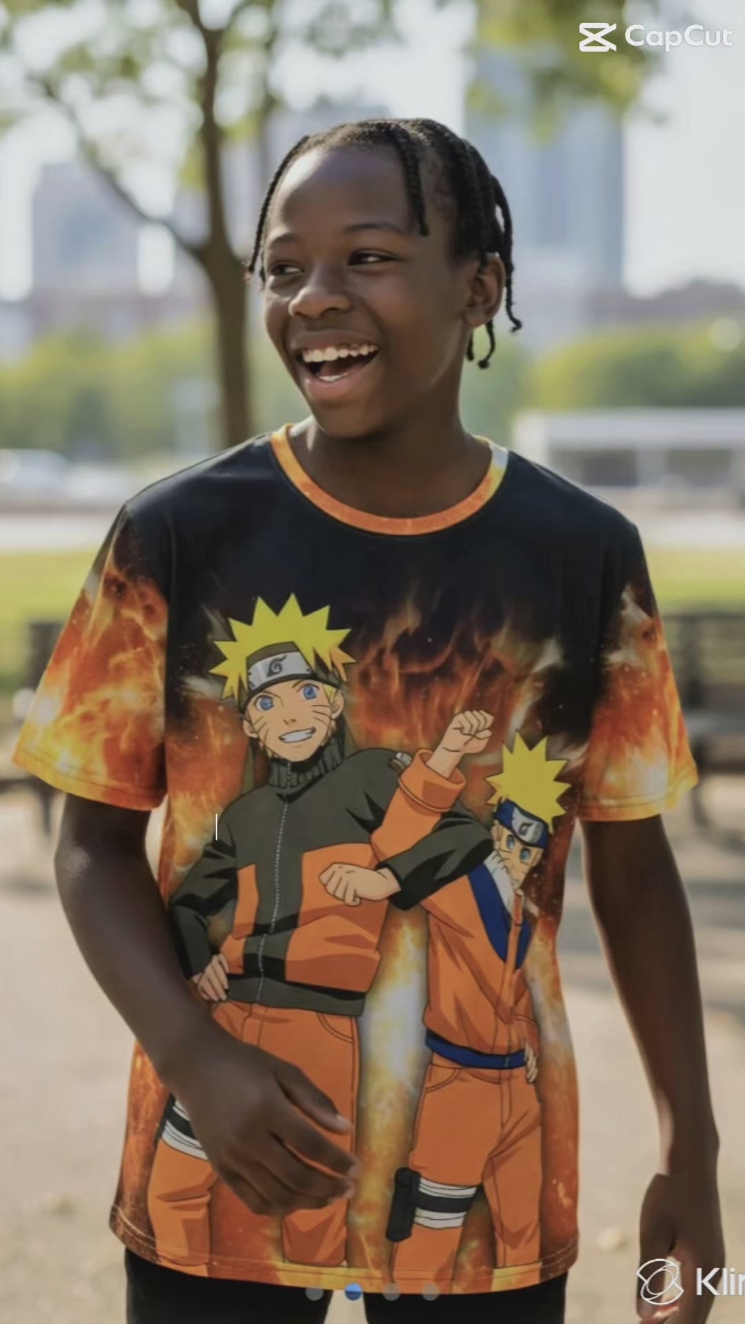Ninja Warrior Style Graphic T-Shirt – Casual Tee for Anime Lover