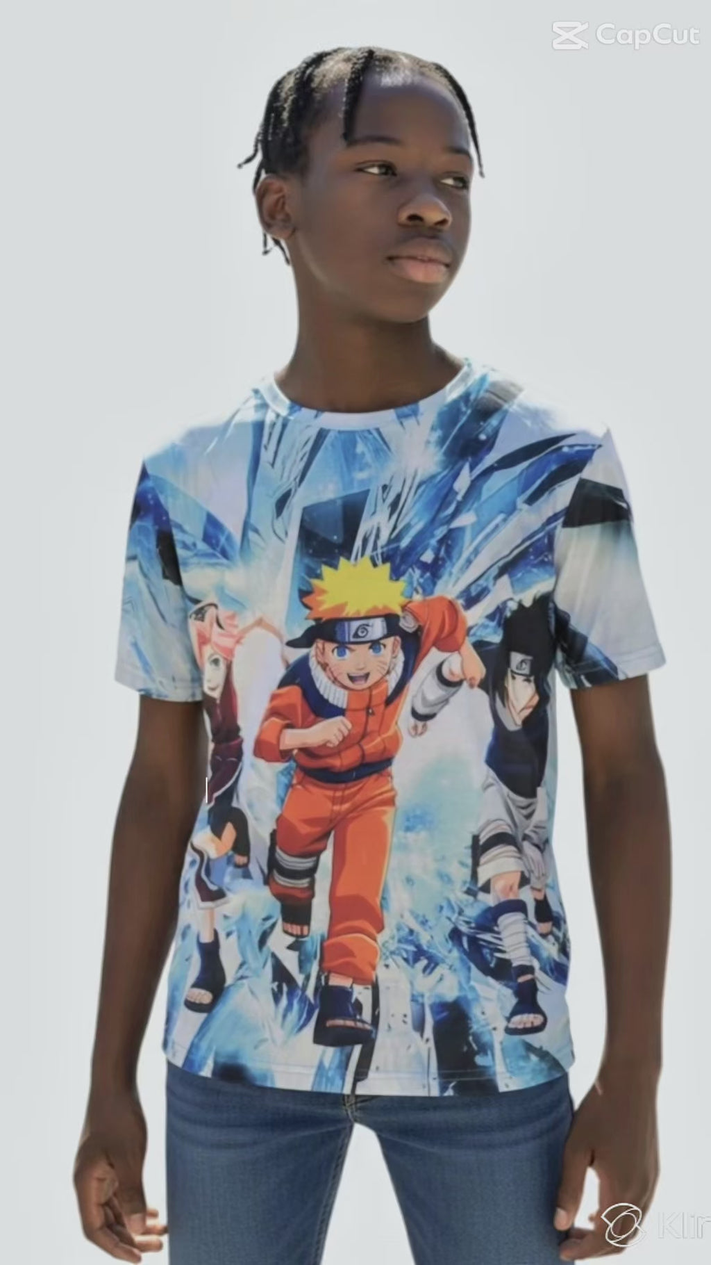 Ninja Hero Style Graphic T-Shirt – Casual Tee for Anime Lover