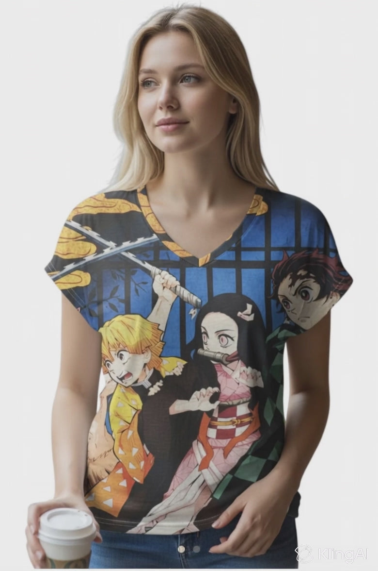 Shadow Warrior Style Graphic T-Shirt – Soft & Stylish Unisex Tee for Anime Lover