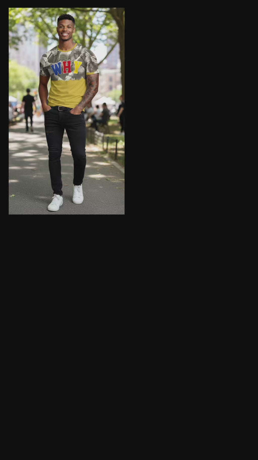 Men’s Graphic Cotton T-Shirt – Premium Soft Fabric, Front Print, Casual Style