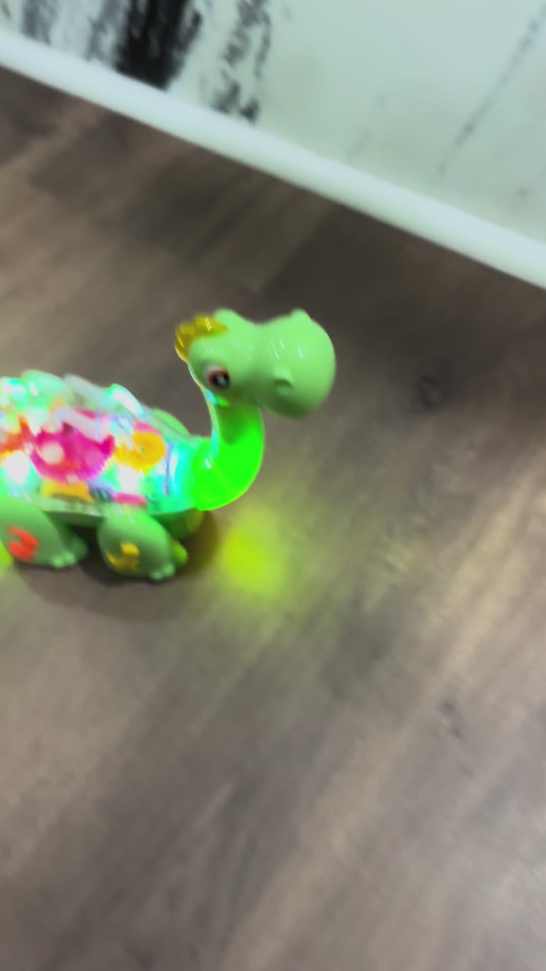 Gear Dinosaur Toy with Lights and Music, Bump & Go Action, Interactive Moving Gears Dinosaur for Kids, Fun Musical Toy Gift